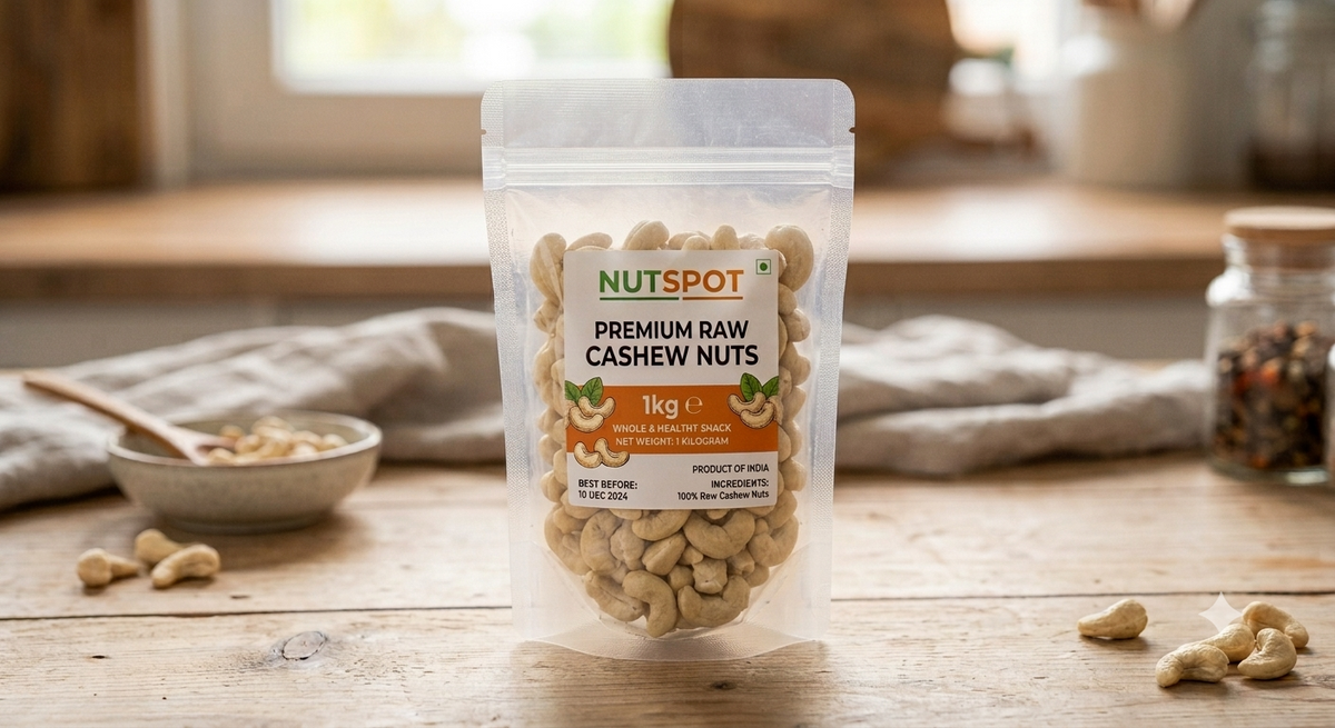 W320 Cashew Nuts - 1 Kilogram